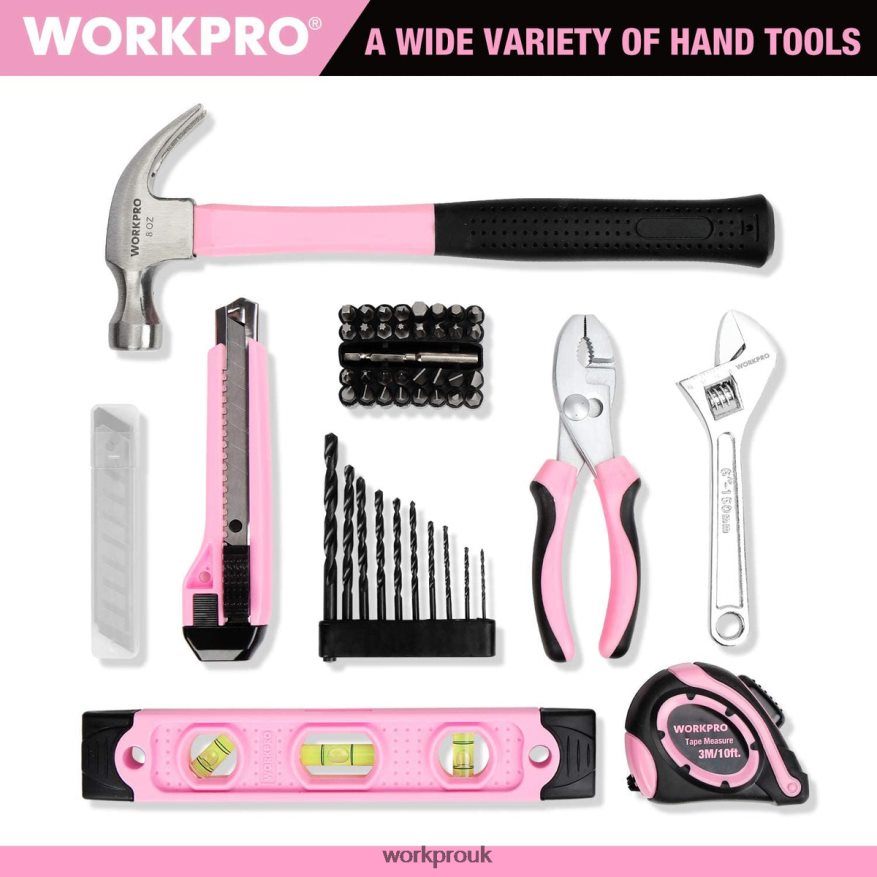 WORKPRO12V Cordless Drill and Home Tool Kit with 14-inch Storage Bag X662Z258 Tool
