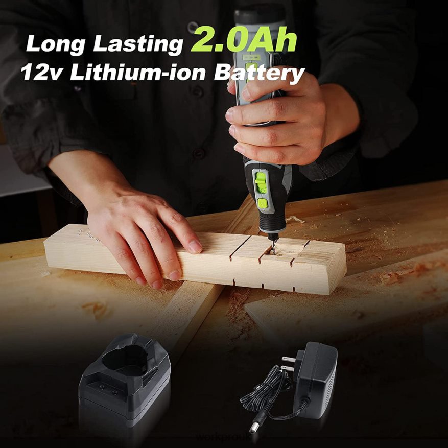 WORKPRO12V Cordless Rotary Tool Kit for Handmade and DIY X662Z226 Tool