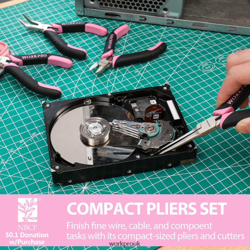 WORKPRO33 Pcs Precision Repair Tool Set Includes Pliers Set X662Z257 Tool