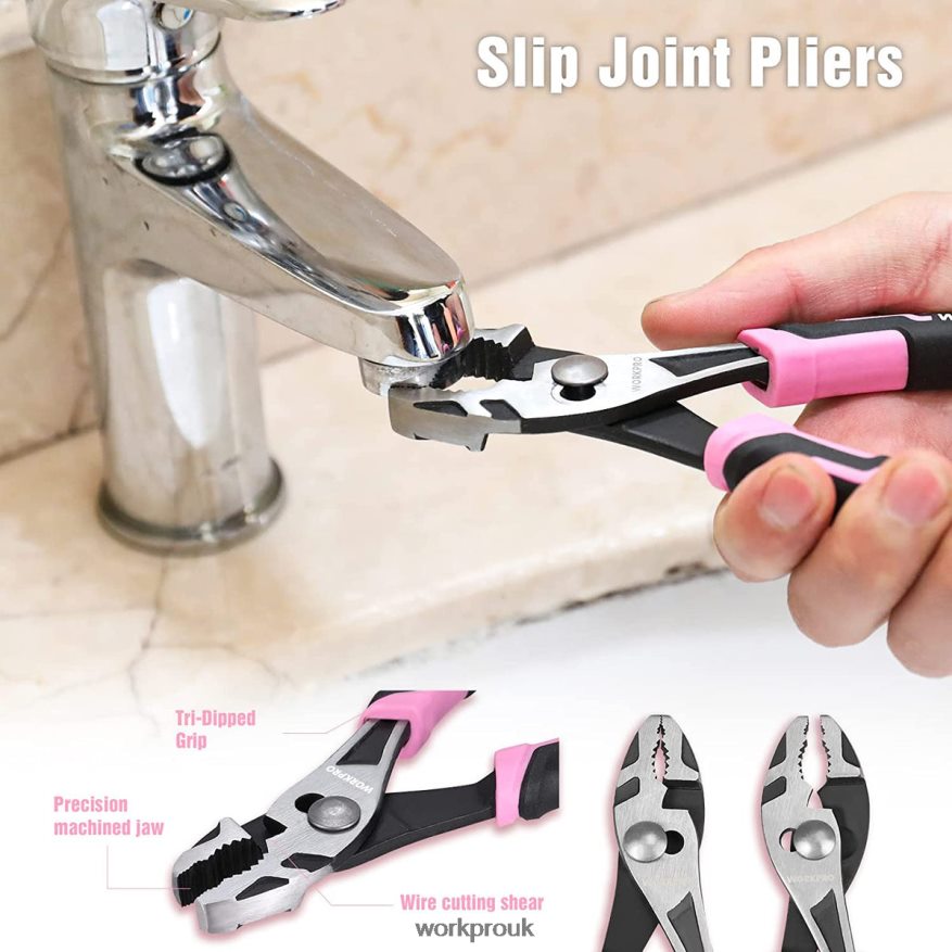 WORKPRO4 Pcs Pliers Set X662Z251 Tool