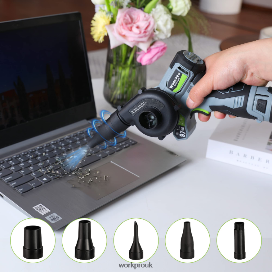 WORKPROCordless Detail Belt Sander, Mini Chain Saw, Electric Blower, 3-in-1 Power Tool Combo Kit X662Z296 Tool