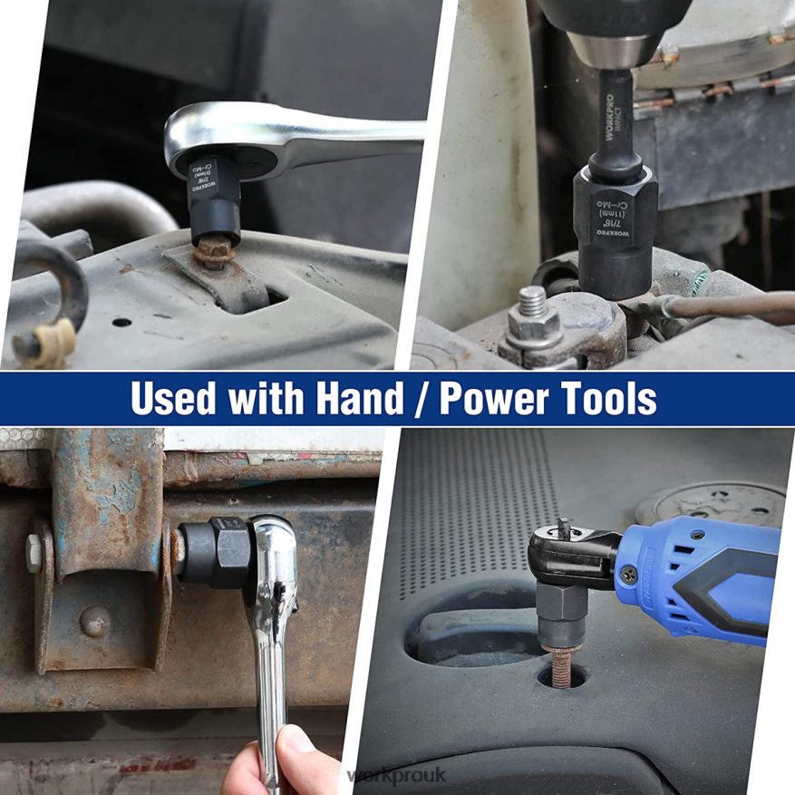WORKPRO15 Pcs Impact Bolt & Nut Remover Set X662Z128 Tool