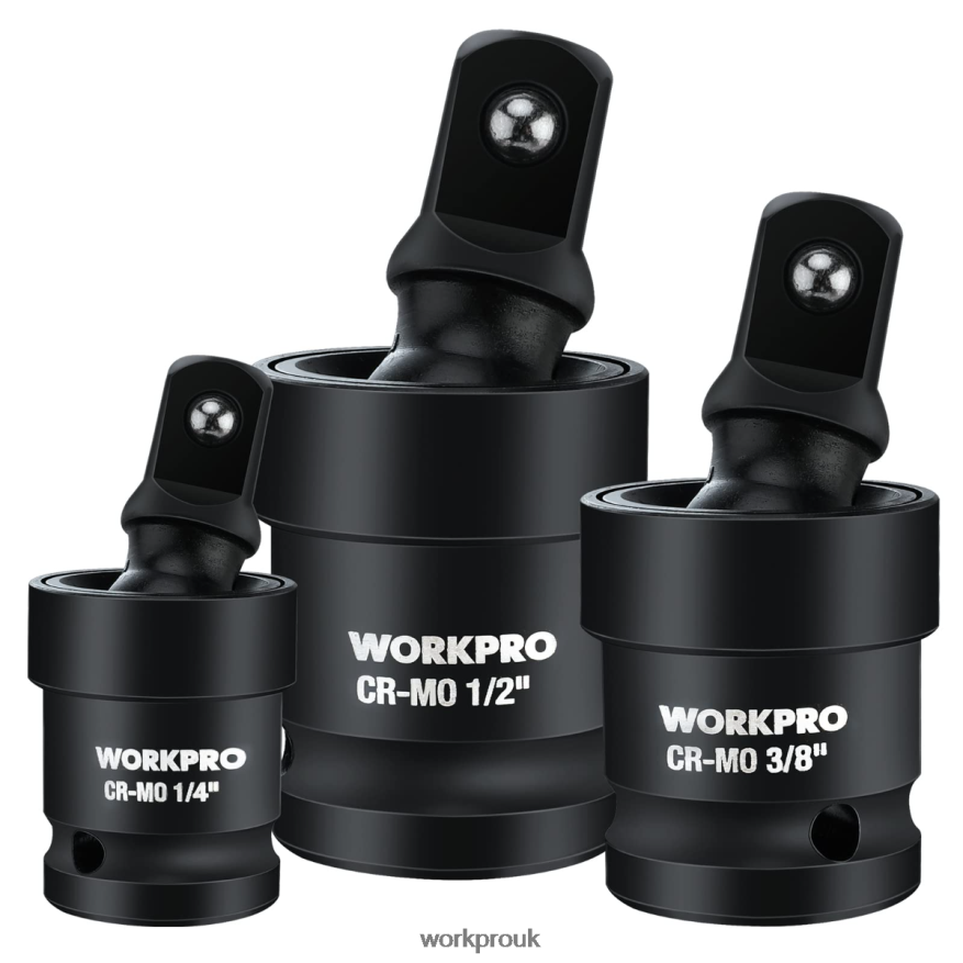 WORKPRO3 Piece-Impact Universal Joint Set X662Z148 Tool