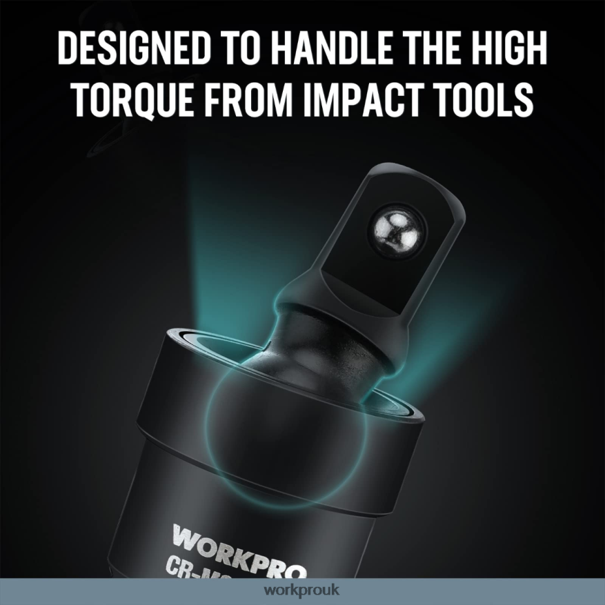 WORKPRO3 Piece-Impact Universal Joint Set X662Z148 Tool