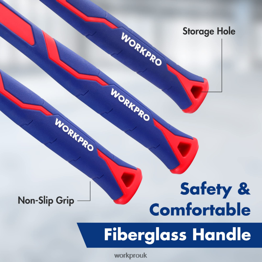 WORKPRO5 Pcs Hammer Set X662Z136 Tool