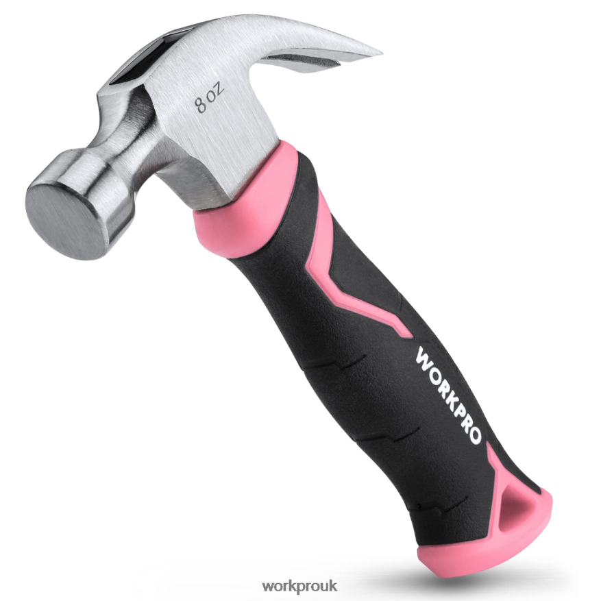 WORKPRO8 oz Claw Hammer with Fiberglass Handle X662Z254 Tool