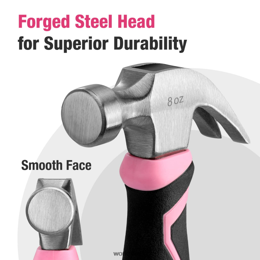 WORKPRO8 oz Claw Hammer with Fiberglass Handle X662Z254 Tool