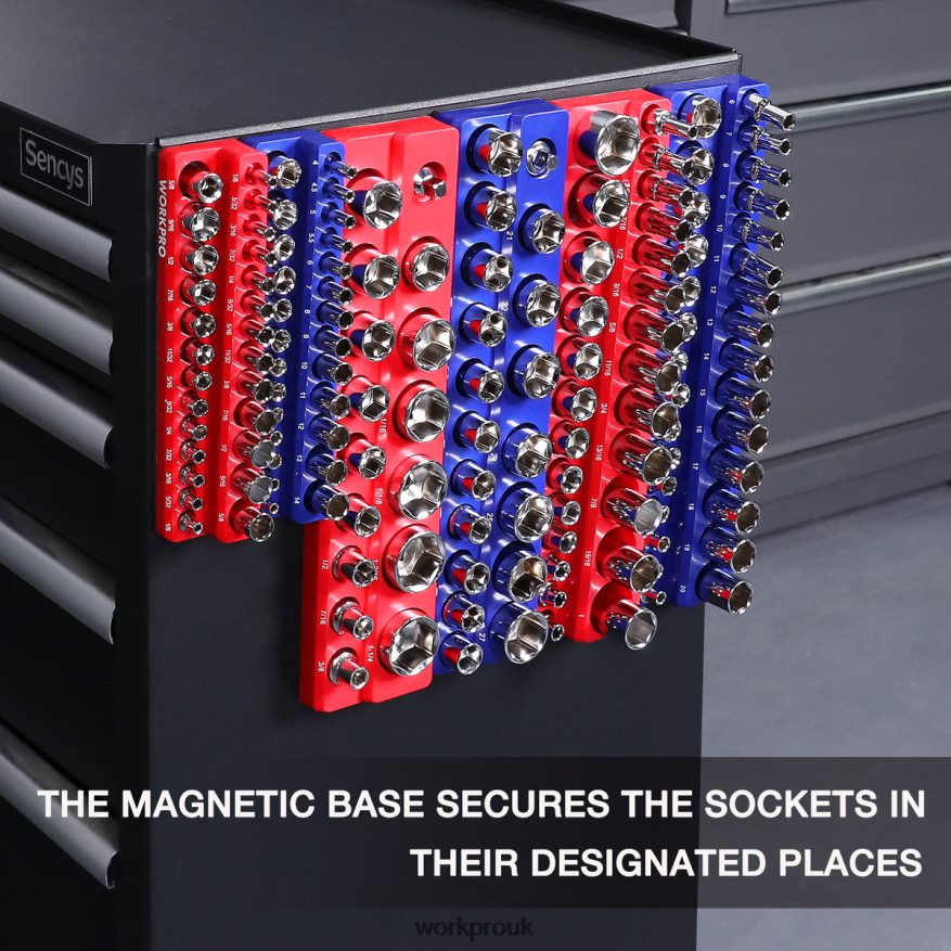 WORKPROMagnetic Receptacle Organizer Set of 6 X662Z126 Tool