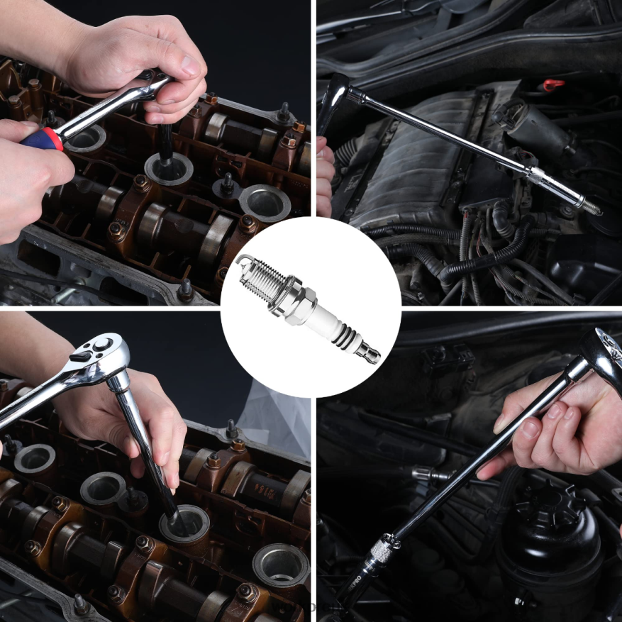 WORKPROMagnetic Swivel Spark Plug With Thin Wall Socket X662Z144 Tool