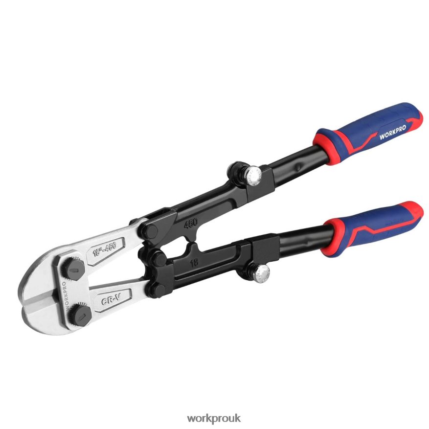 WORKPRO14/18 Inch Bolt Cutter, Tri-Material Handle with Comfort Grip X662Z156 Tool