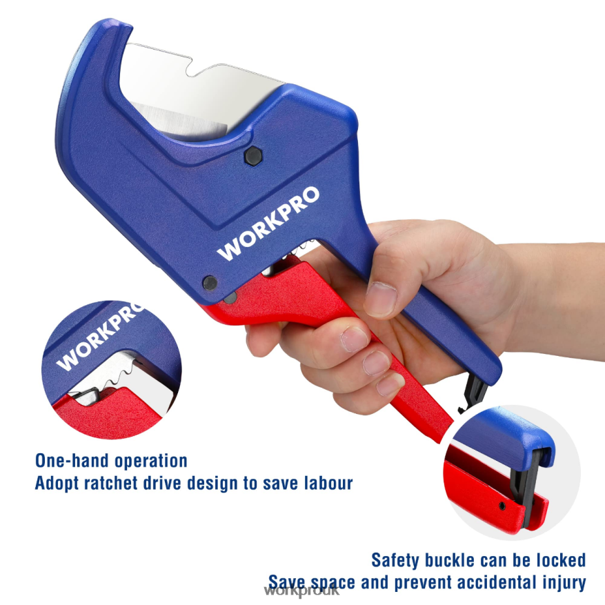 WORKPRORatchet PVC Pipe Cutter Tool X662Z155 Tool