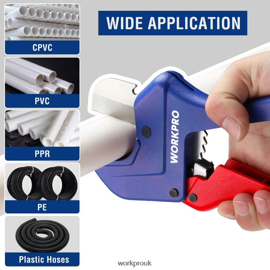 WORKPRORatchet PVC Pipe Cutter Tool X662Z155 Tool