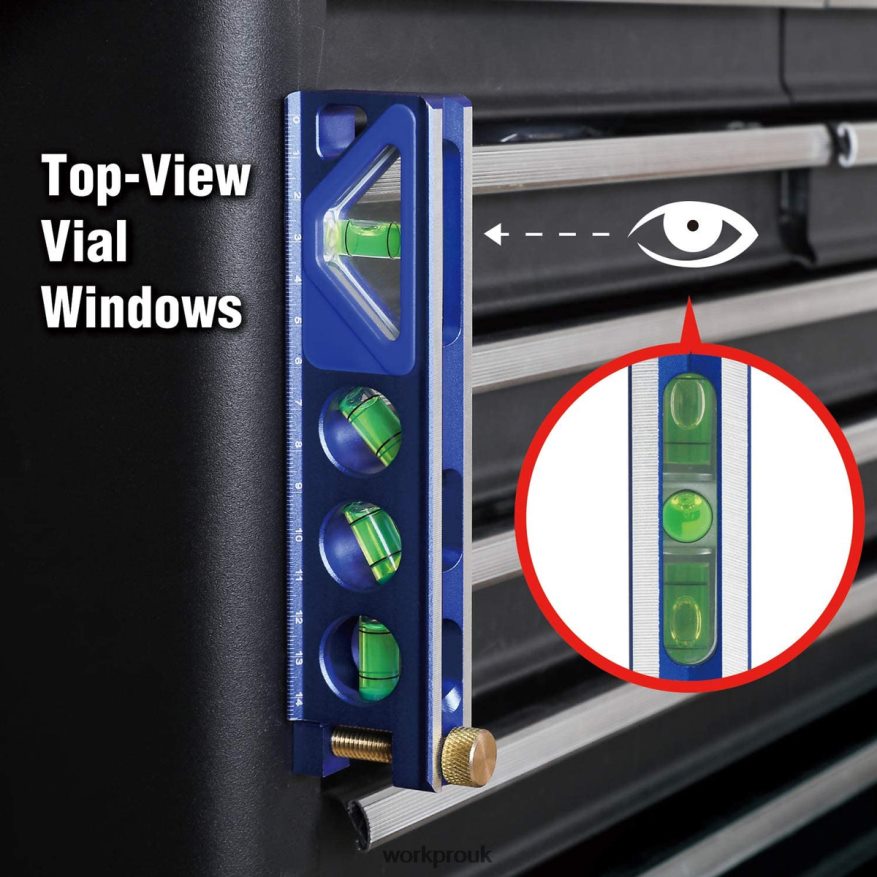WORKPROAluminum Alloy Construction Torpedo Level 6-1/2 inch X662Z110 Tool