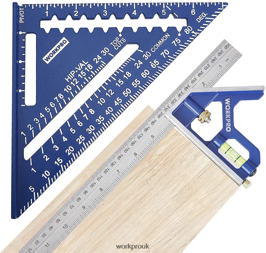 WORKPRORafter Square and Combination Square Tool Set X662Z104 Tool