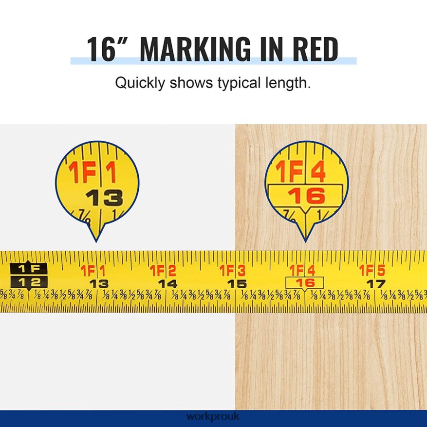 WORKPROTape Measure 25 FT X662Z112 Tool