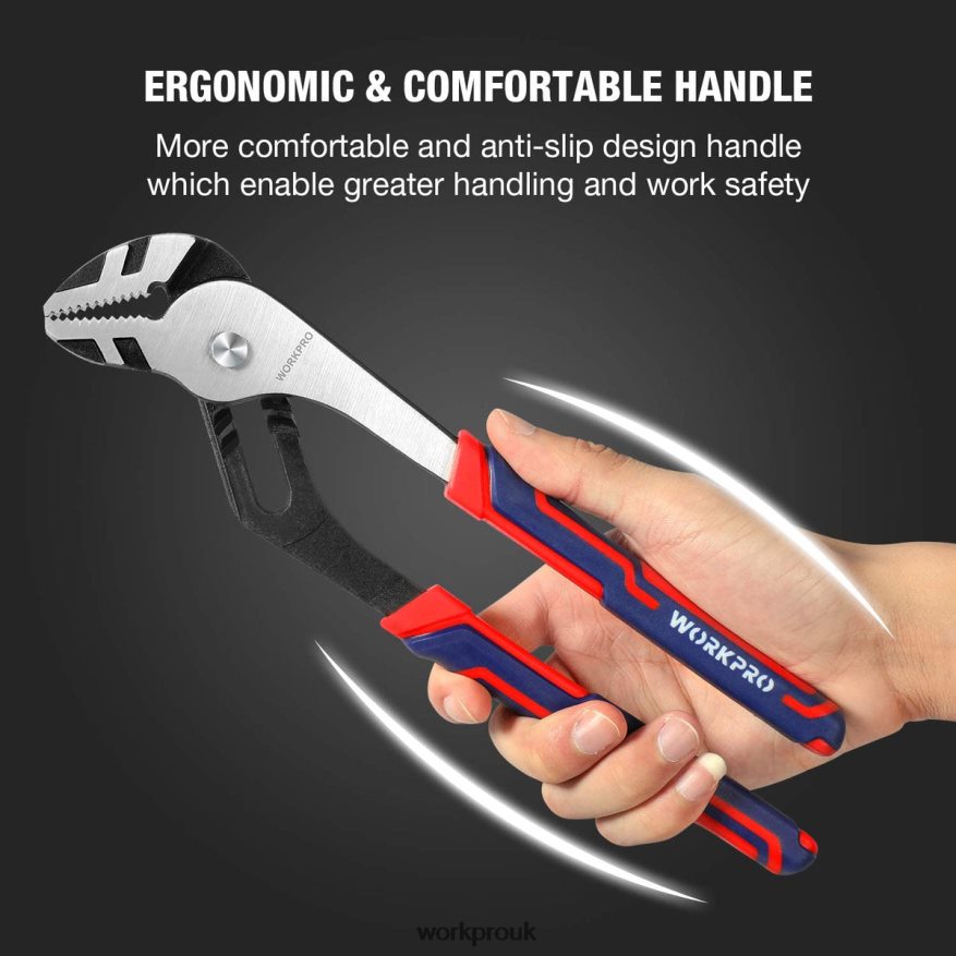 WORKPRO3 Pcs Adjustable Multipurpose Groove Joint Pliers Set X662Z68 Tool