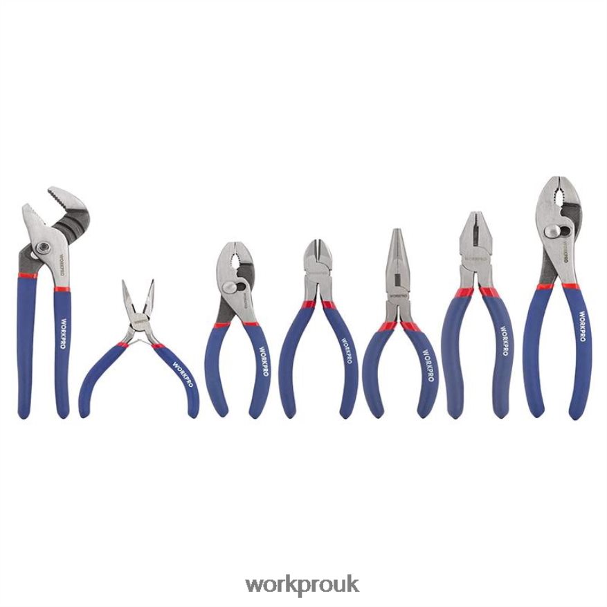 WORKPRO7 Pcs Multifunction Pliers Set for DIY & Home Use X662Z63 Tool