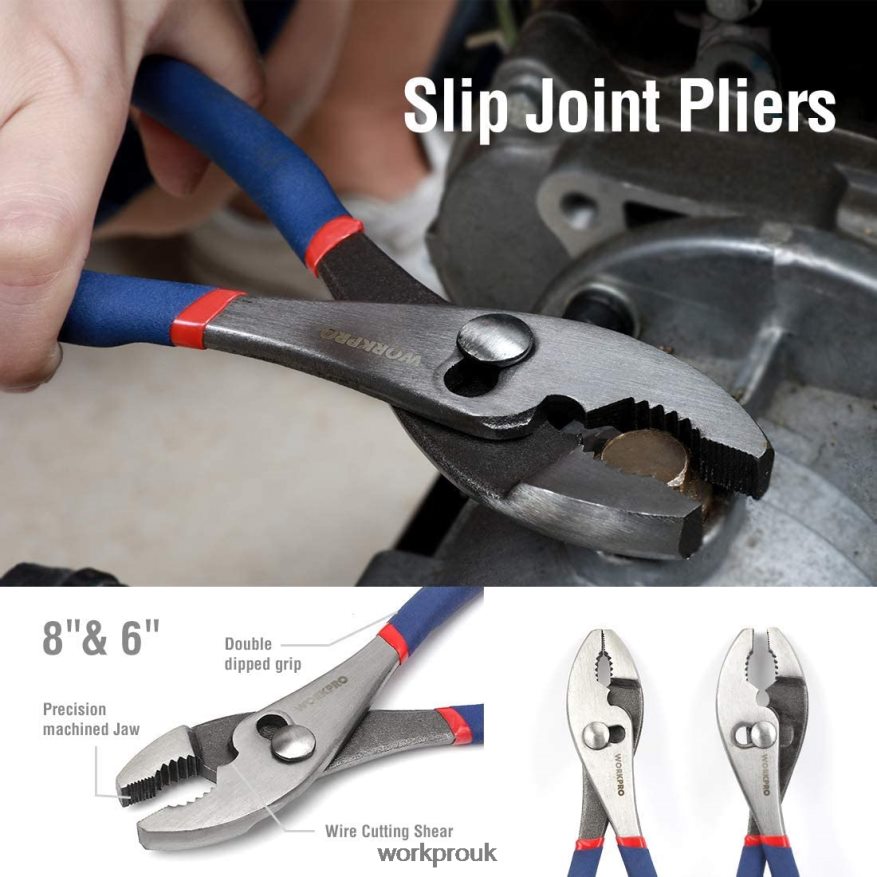 WORKPRO7 Pcs Multifunction Pliers Set for DIY & Home Use X662Z63 Tool