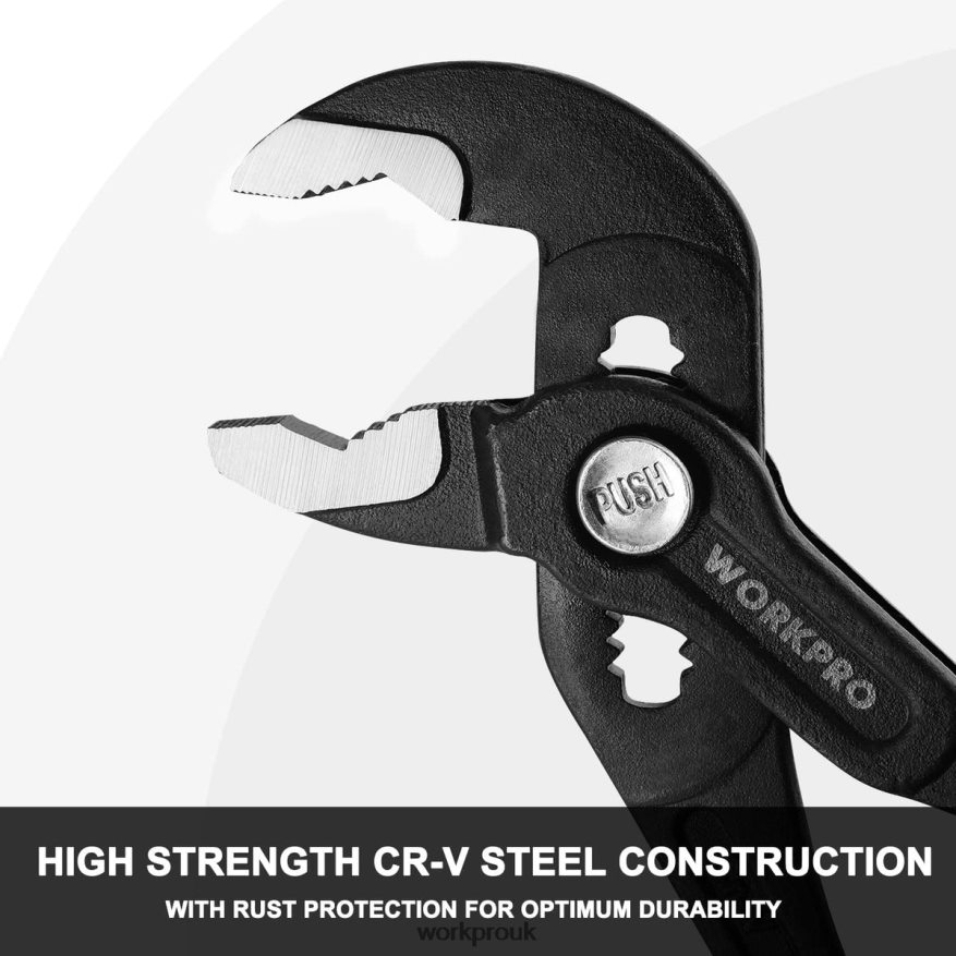 WORKPROGroove Joint Pliers with Comfort Grip X662Z71 Tool
