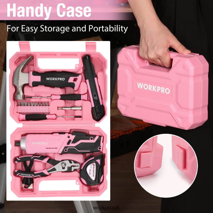 WORKPRO18 Pcs General Home Tool Kit X662Z102 Tool