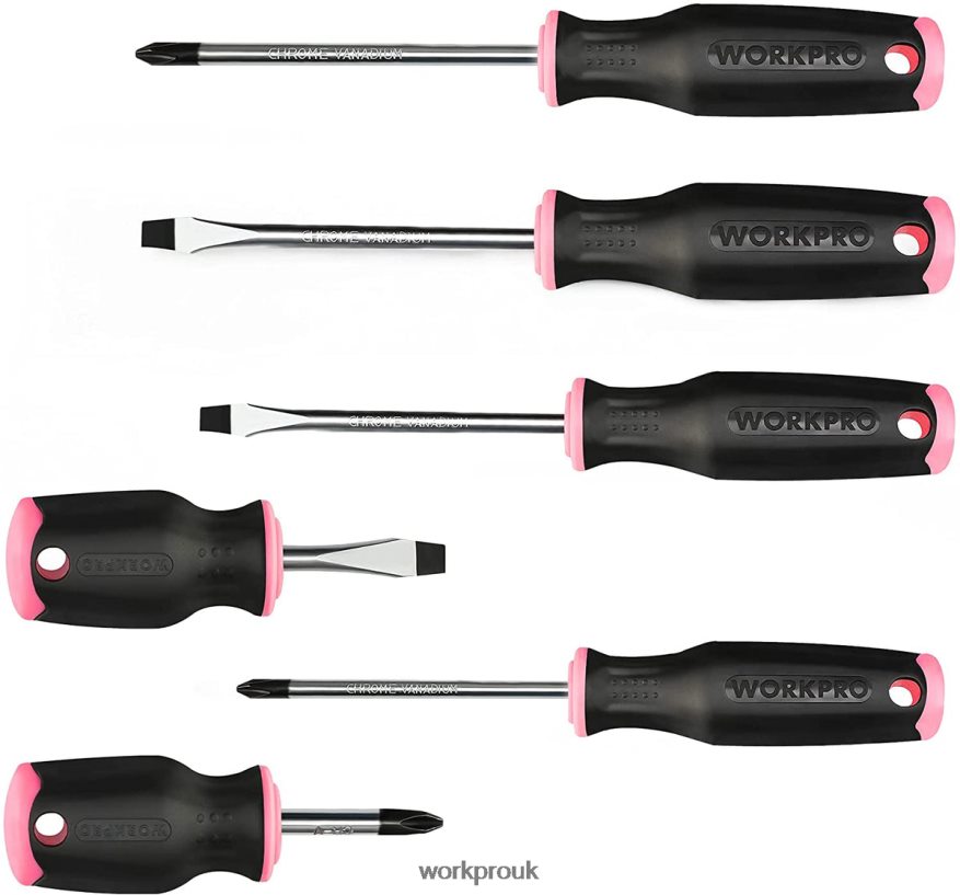 WORKPRO6 Pcs Magnetic Screwdrivers Set X662Z244 Tool