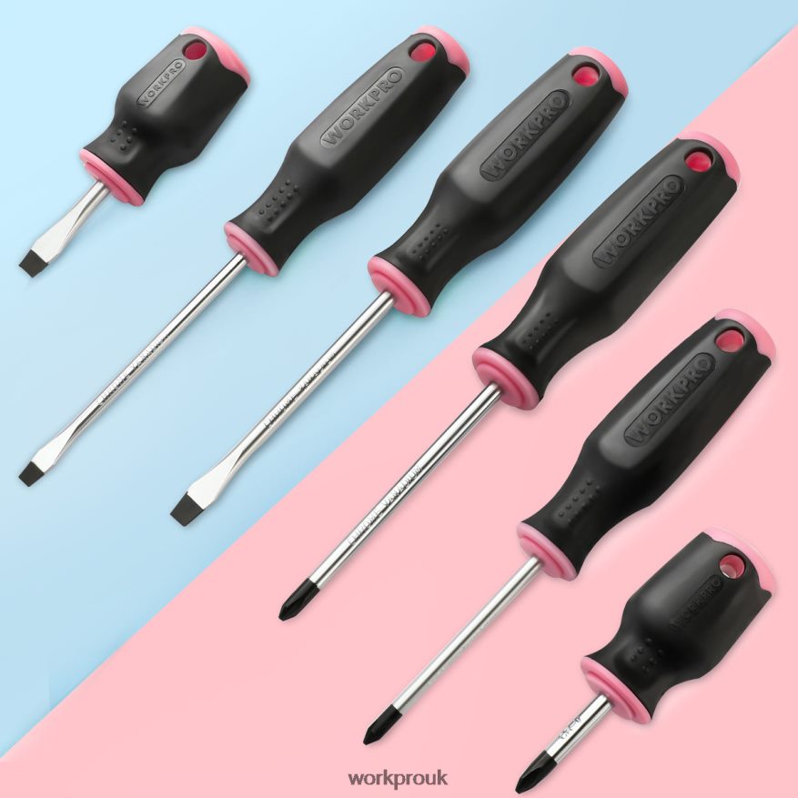 WORKPRO6 Pcs Magnetic Screwdrivers Set X662Z244 Tool