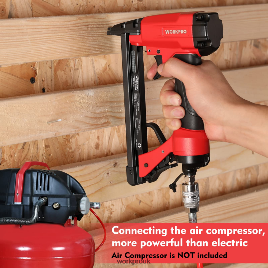 WORKPROPneumatic Staple Gun, 8016/7116 Upholstery Stapler X662Z182 Tool