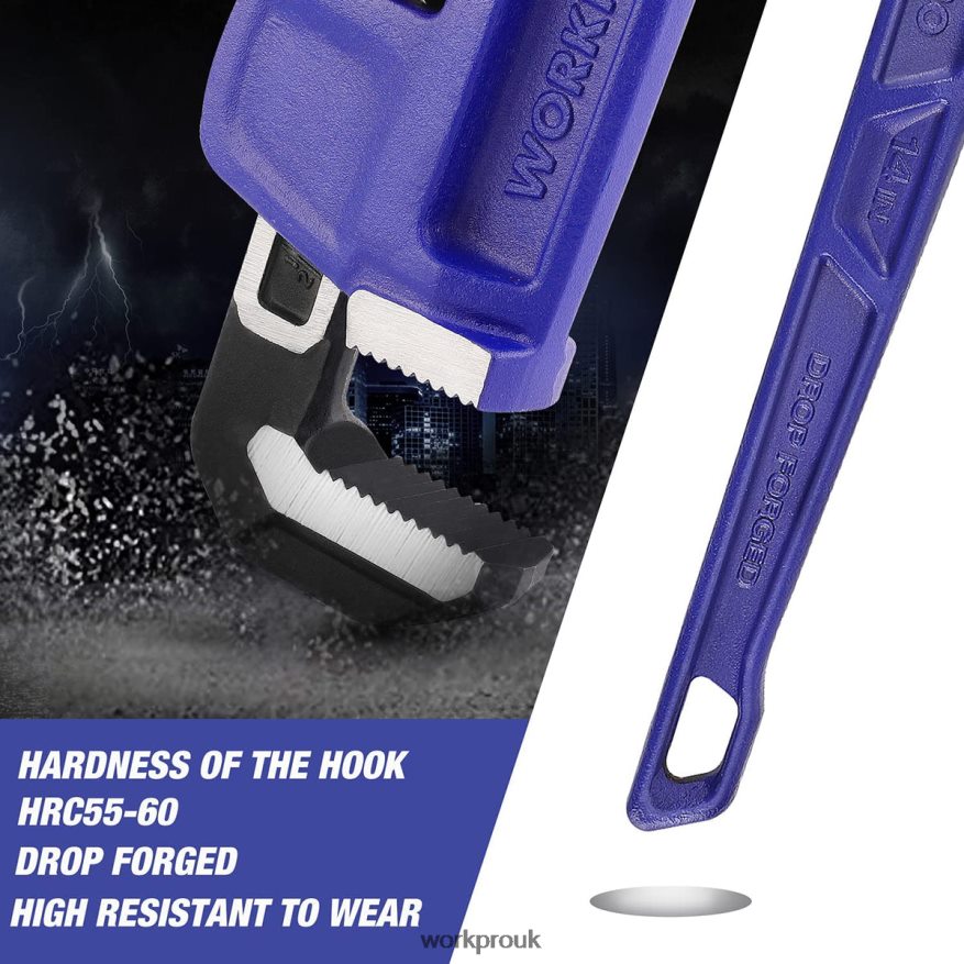 WORKPRO14-inch Heavy Duty Straight Plumbing Wrench X662Z89 Tool