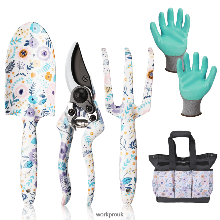 WORKPRO5PCS Aluminum Heavy Duty Gardening Tool Set X662Z284 Tool