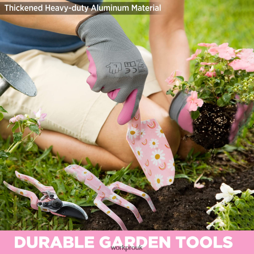 WORKPRO5PCS Aluminum Heavy Duty Gardening Tool Set X662Z284 Tool