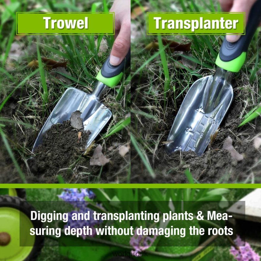 WORKPRO5 Pcs Outdoor Garden Tool Set Gardening Work Gifts X662Z276 Tool