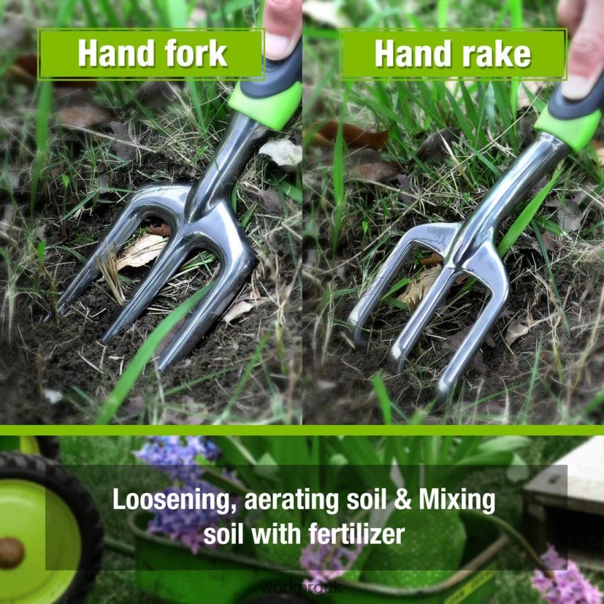 WORKPRO5 Pcs Outdoor Garden Tool Set Gardening Work Gifts X662Z276 Tool