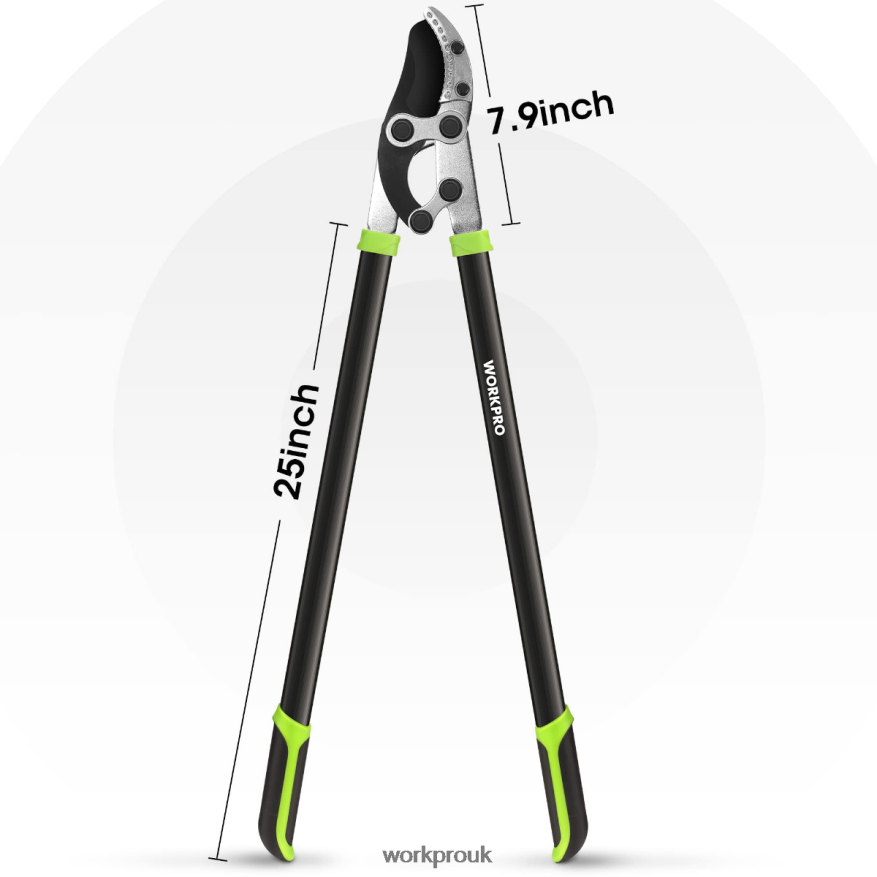 WORKPROAnvil Lopper, 32 Inch Branch Cutter with Compound Action, Heavy Duty Garden Tree Trimmer X662Z282 Tool