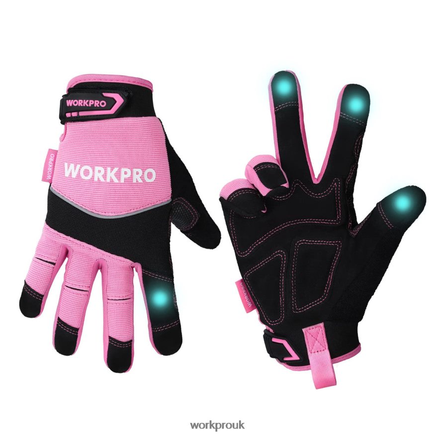 WORKPROSafety Work Gloves, Touch Screen, Terry Fabric, Non-Slip Working Gloves- M X662Z250 Tool
