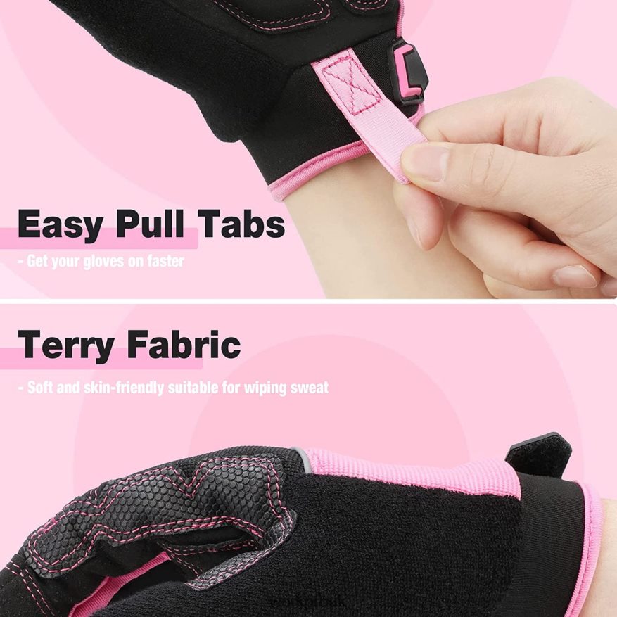 WORKPROSafety Work Gloves, Touch Screen, Terry Fabric, Non-Slip Working Gloves- M X662Z250 Tool