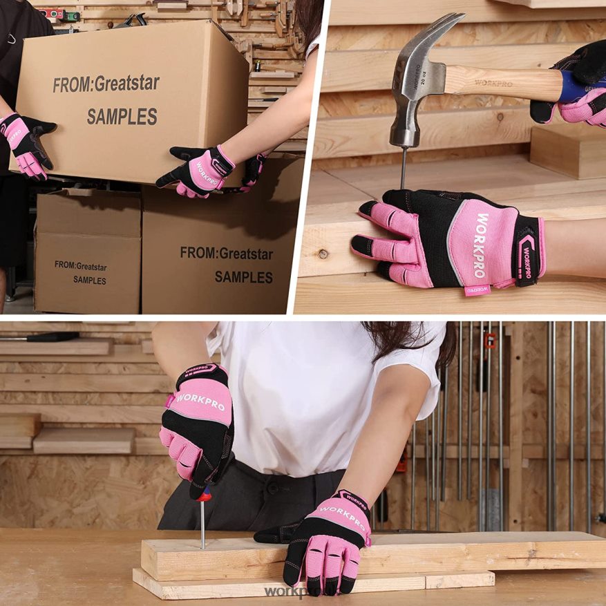 WORKPROSafety Work Gloves, Touch Screen, Terry Fabric, Non-Slip Working Gloves- M X662Z250 Tool