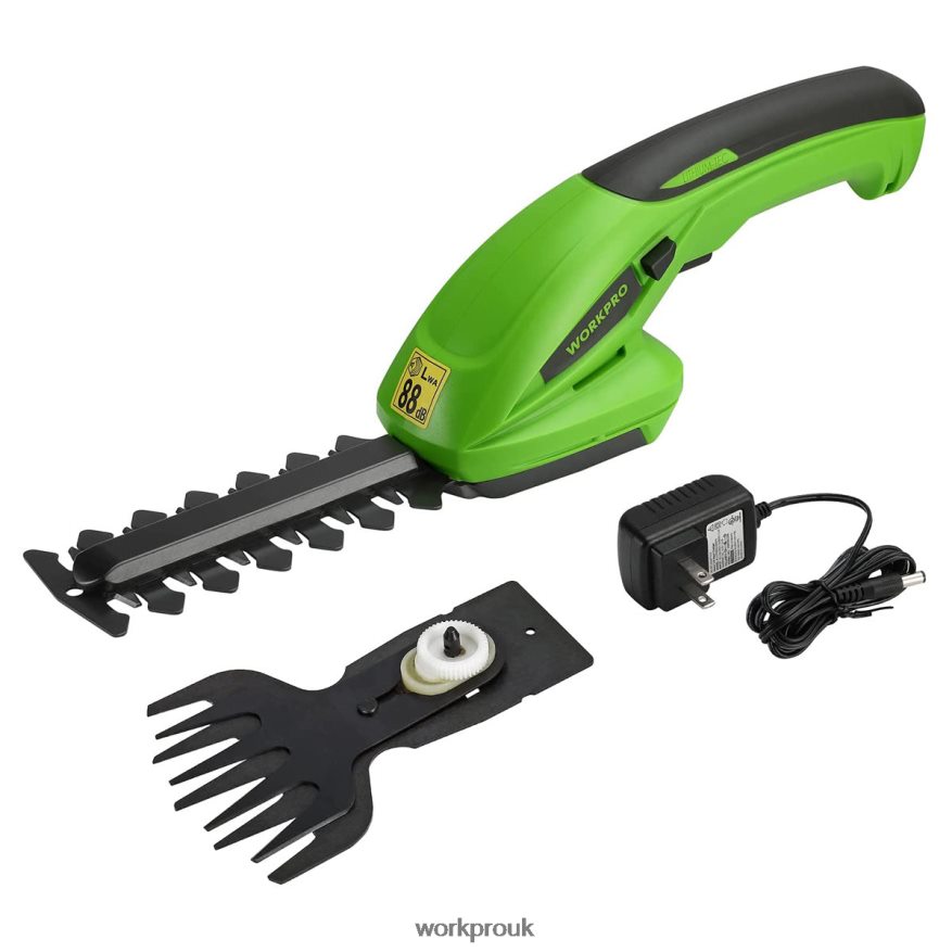 WORKPRO2 in 1 Handheld Hedge Trimmer 7.2V Electric Grass Trimmer Hedge Shears/Grass Cutter X662Z294 Tool