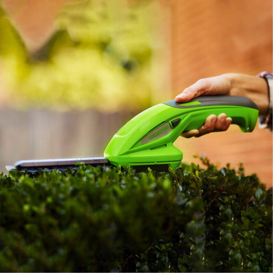 WORKPRO2 in 1 Handheld Hedge Trimmer 7.2V Electric Grass Trimmer Hedge Shears/Grass Cutter X662Z294 Tool