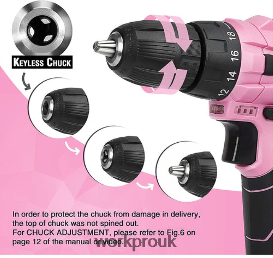 WORKPRO106 Pcs Tool Kit & 6 Pcs Magnetic Screwdrivers & 12V Cordless Drill Driver Kit & 6-in-1 Staple Gun X662Z312 Tool