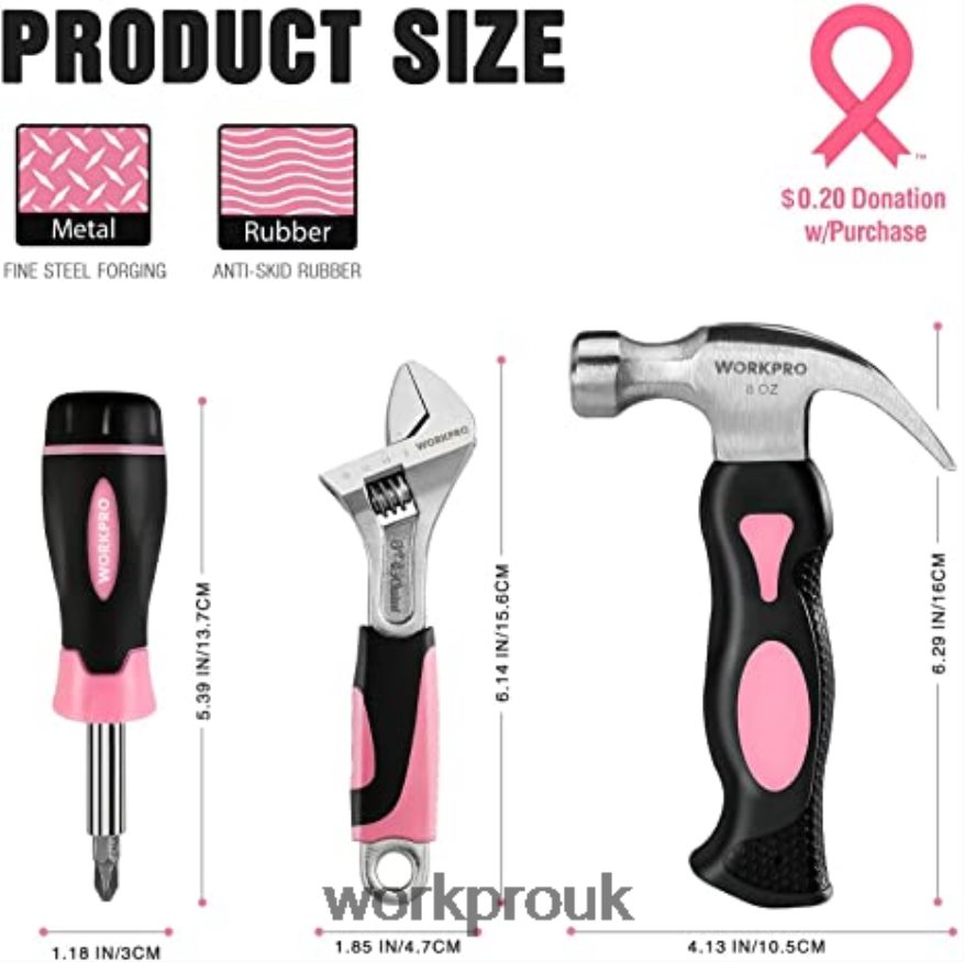 WORKPRO20V Cordless Drill Driver Set & 6-Piece Mini Pliers & 10-piece Tool Kit & Cordless Glue Gun X662Z316 Tool