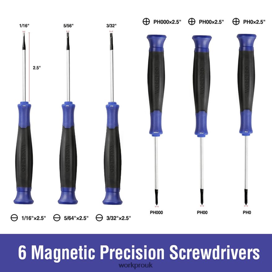 WORKPRO20V Cordless Impact Wrench & 5 Pcs Pliers Set & 16 Pcs Magnetic Screwdriver Set & 3 Pcs Adjustable Wrench Set X662Z319 Tool