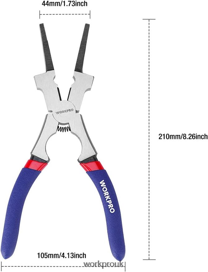 WORKPROWelding Pliers, Multi-Functional CR-V Steel Welding Pliers X662Z74 Tool