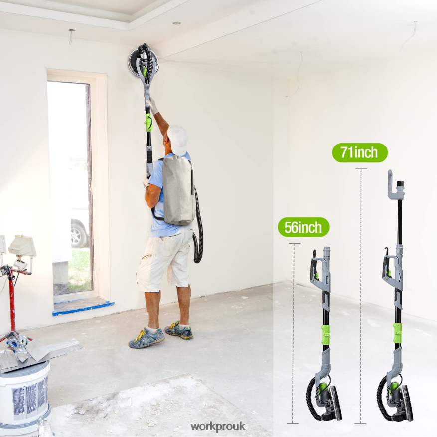 WORKPRO720W Electric Drywall Sander with Vacuum X662Z228 Tool