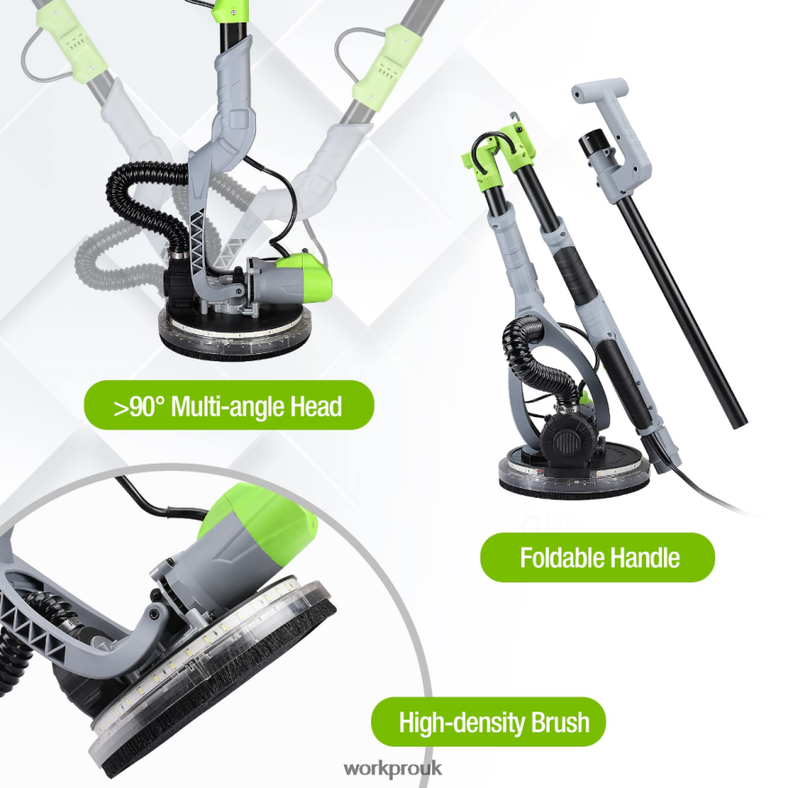 WORKPRO720W Electric Drywall Sander with Vacuum X662Z228 Tool