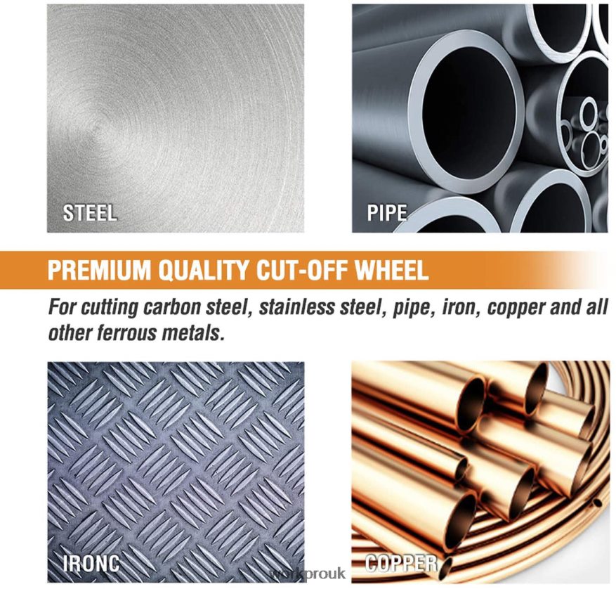 WORKPRO20 Pcs Metal Stainless Cut-Off Wheels Thin Metal Cutting Disc for Angle Grinder X662Z195 Tool