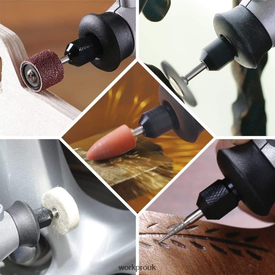 WORKPRO276 Pcs Rotary Tool Accessories Kit Cutting Carving and Polishing Universal Fitment X662Z191 Tool