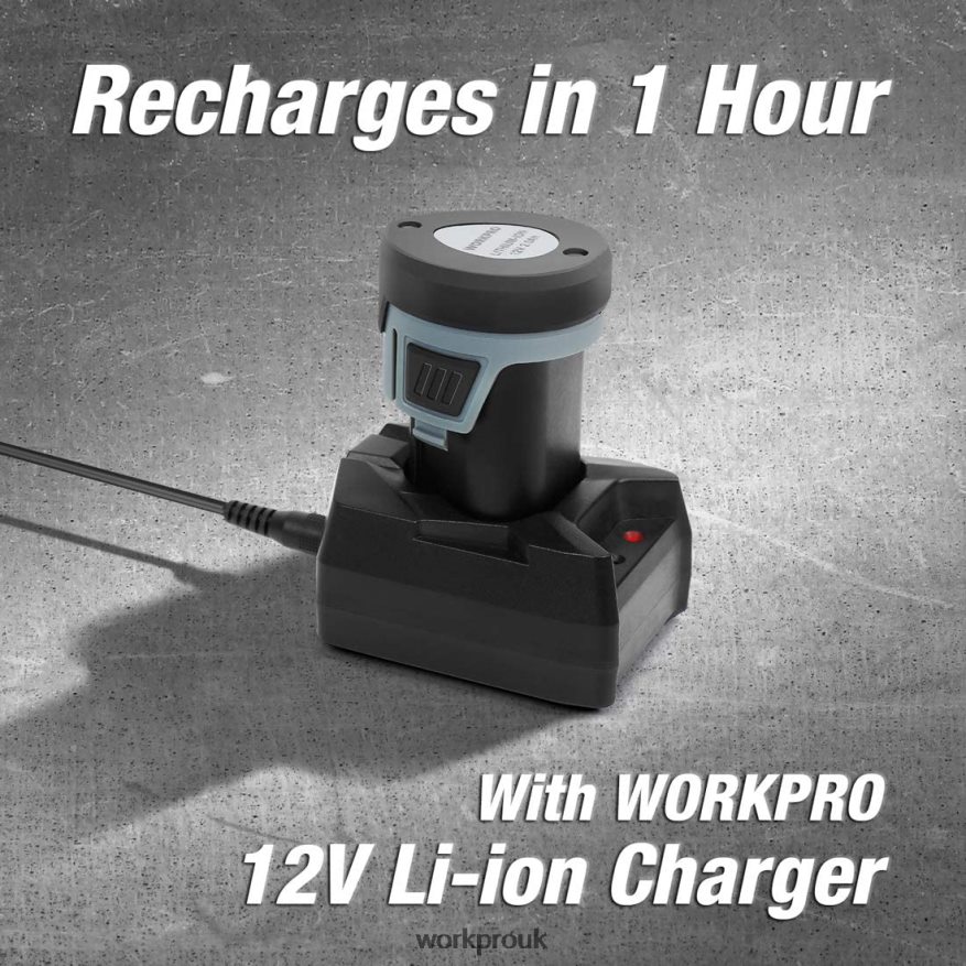 WORKPRO12V 2.0Ah Lithium-ion Battery Pack X662Z224 Tool