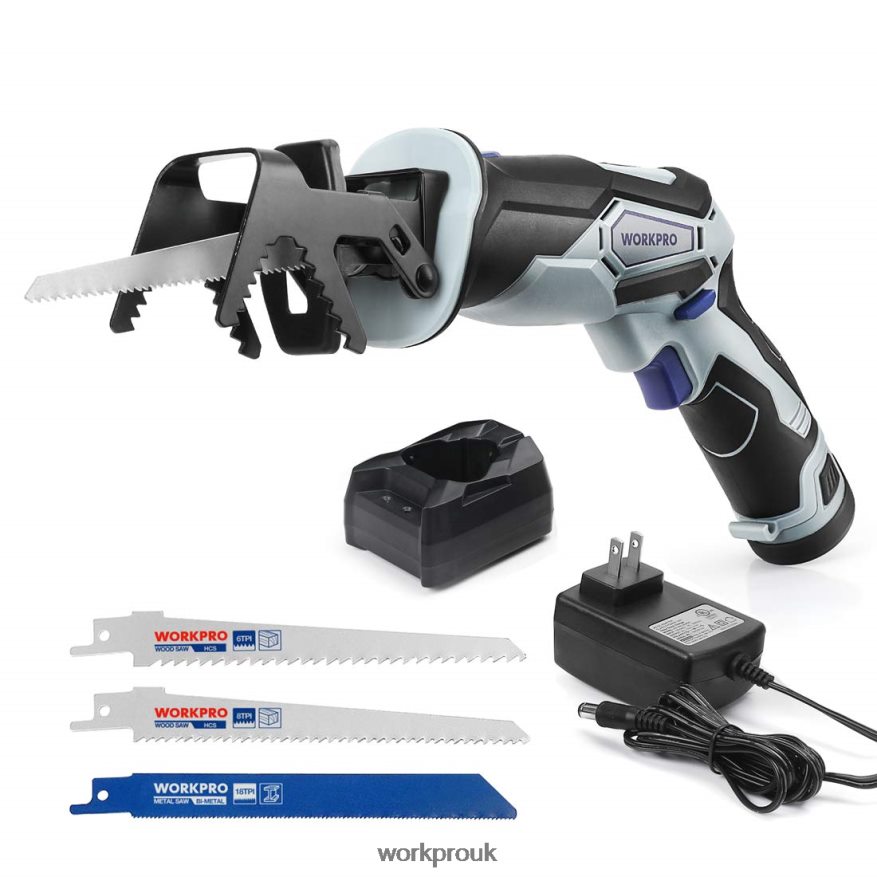 WORKPRO12V Cordless Reciprocating Saw with Clamping Jaw X662Z185 Tool
