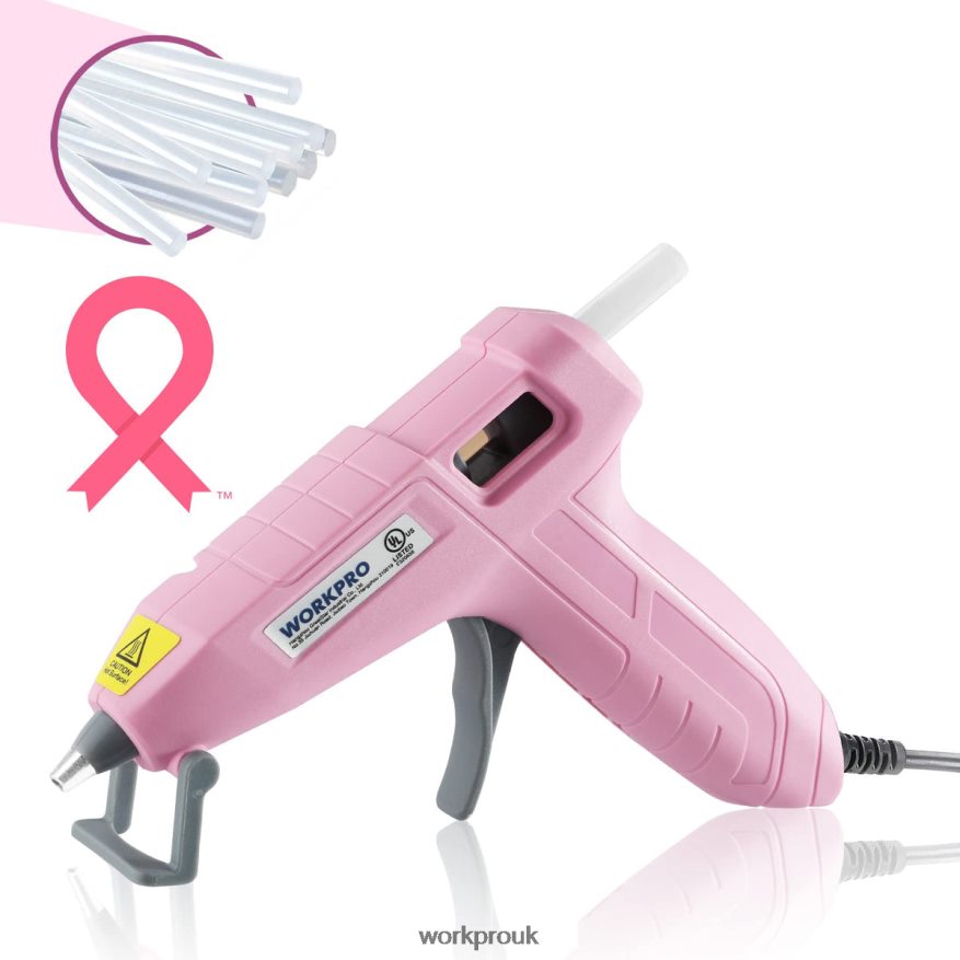 WORKPROMini Hot Glue Gun Kit with 20 Pcs Hot Glue Sticks X662Z162 Tool