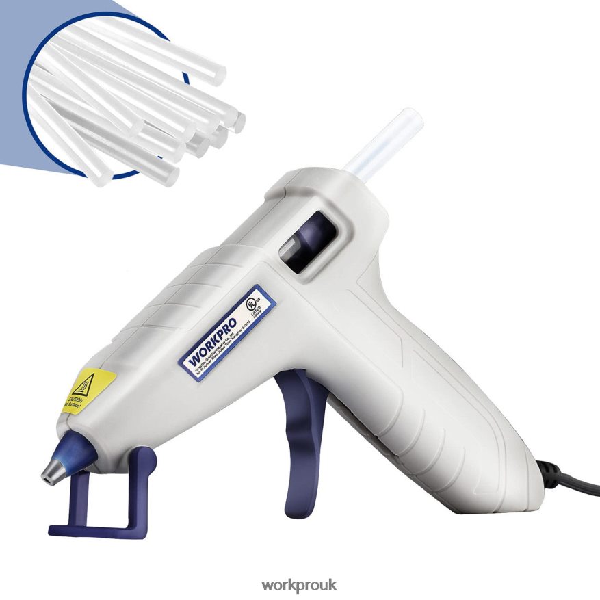 WORKPROMini Hot Glue Gun Kit with 20 Pcs Hot Glue Sticks X662Z162 Tool